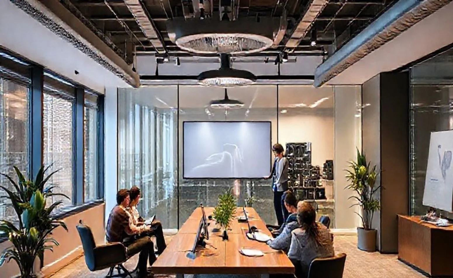 Professional business launch consulting office