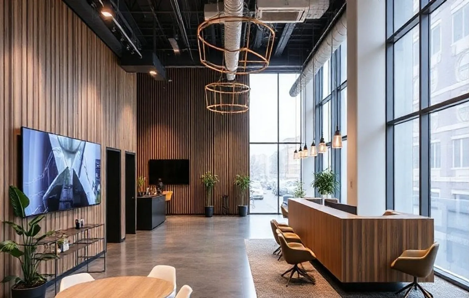 Innovation hub with modern interior design